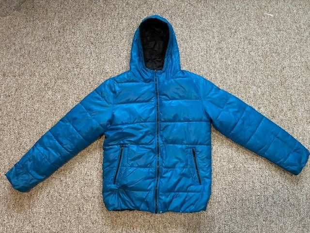 Point Zero Reversible Down Filled Hooded Puffer J… - image 1