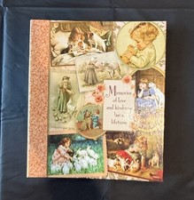 Hallmark Photo Album Family Core Love Kindness 12.5" 11  Vintage in Box