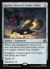 Rocket-Powered Goblin Glider - Foil SPM NM MTG