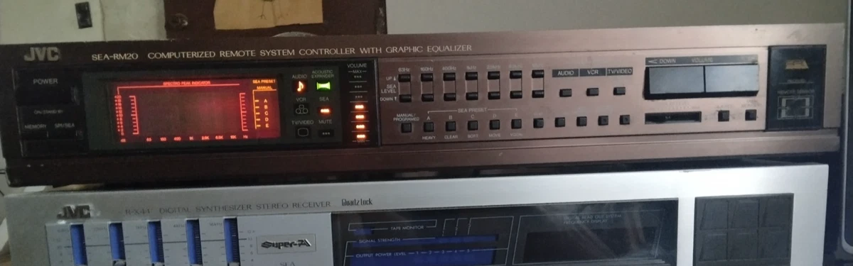 Égaliseur Graphique JVC SEA-R7, Ampli Intégré, Bonne Condition, Fonctionnement Complet