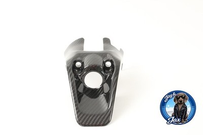 14-17 Ducati Monster 821 1200 1200s Carbon Fiber Gas Tank Trim Ignition Key Cove