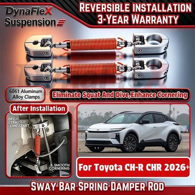 2PCS Sway Bar Stabilizer Link Link Spring Damper Rod For Toyota CH-R CHR 2026+