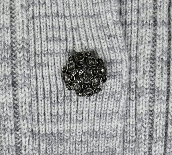 CHANEL 22AW Coco Mark Button Gradient Cashmere Kn… - image 8