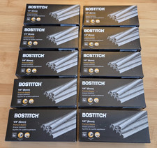 10 Boxes Bostitch B8 PowerCrown Premium 1/4" Staples (STCRP21151/4) 5,000/Box