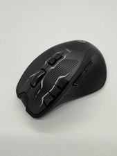Logitech Black Wireless Gaming Mouse with Side Buttons