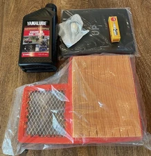 OEM YAMAHA GAS GOLF CART SERVICE TUNE-UP KIT & OIL G16 G19 G22 G29 1996-UP