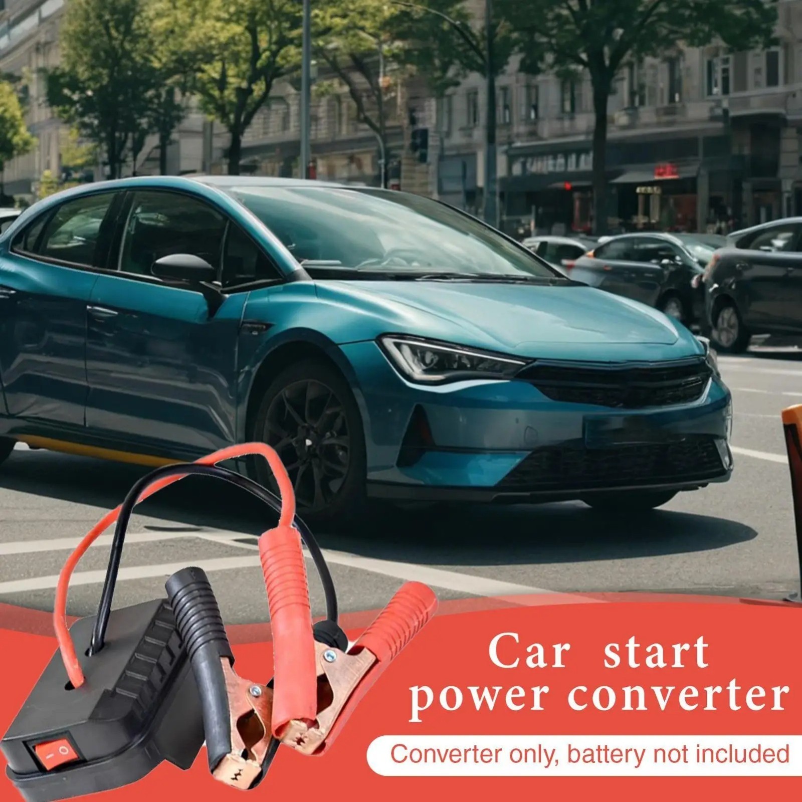 Branded - Avviatore a Salto per Auto Booster Batteria Portatile Power Pack Emergenza 12V - Miniatura 7