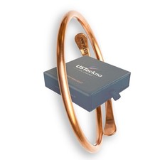 Hand Forged 100 Pure Copper Bracelet. Made with Premium Solid High Gauge Cop...