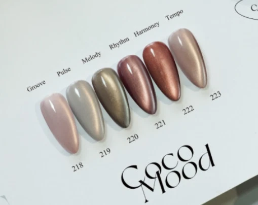 CATSME Coco Mood Magnetic Gel Polish Set 6 Colors Set K-Beauty