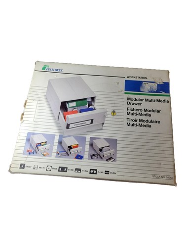 Fellowes Workstation Modular Media Drawer 94000 - Picture 1 of 6