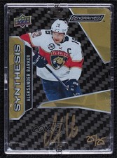 2019-20 Engrained Synthesis Carbon Fiber Gold 25/25 Aleksander Barkov Auto 0ta9