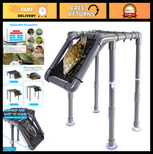 Adjustable Turtle Basking Platform Ramp for 15-75 Gallon Aquariums, Non-Slip Doc