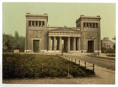 Propylaea Munich Bavaria Germany c1900 OLD PHOTO
