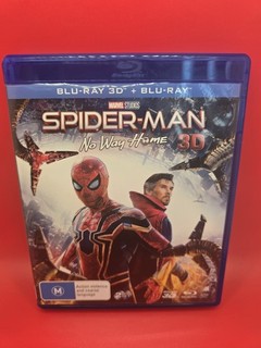 Spider Man No Way Home: 3D Blu Ray Like New Mint Reg B