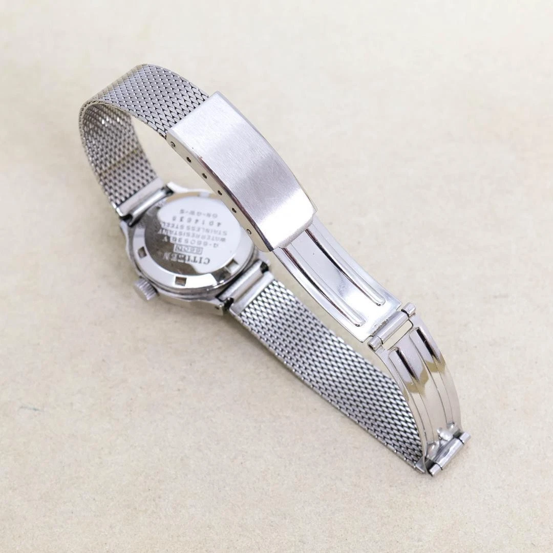 CITIZEN 6600 Automatic 17J Retro Stainless Steel Watch Used | eBay