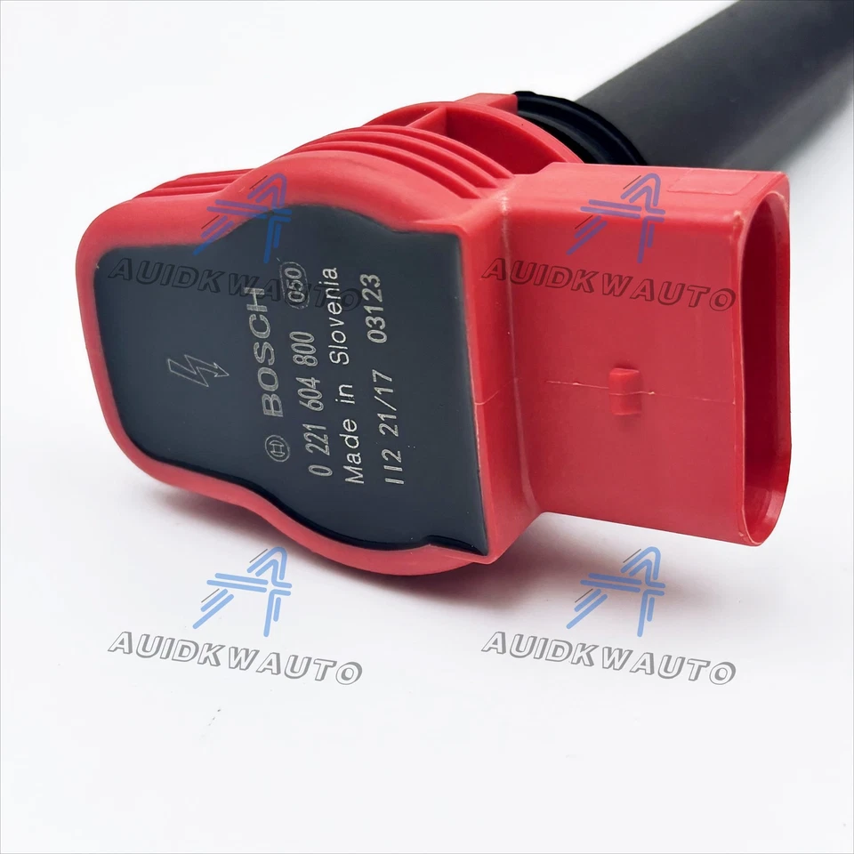 BOSCH OEM Set of 6 Ignition Coils Kit for Audi A6 A8 Quattro Q7 R8 S5 VW Touareg - Image 4 of 4