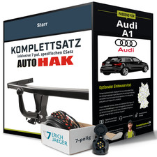 Anhängerkupplung starr für AUDI A1 +E-Satz Kit NEU AHK