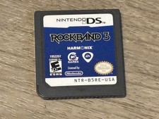 Rock Band 3 Nintendo DS Tested Authentic