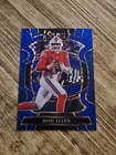 2025 Panini Select Football Blue Josh Allen #86