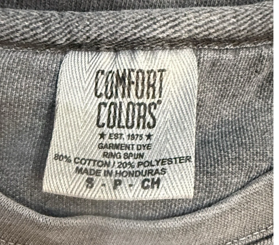 Толстовка женская футбольная с флагом SCDS маленькая серая с белыми буквами - Изображение 3 из 4