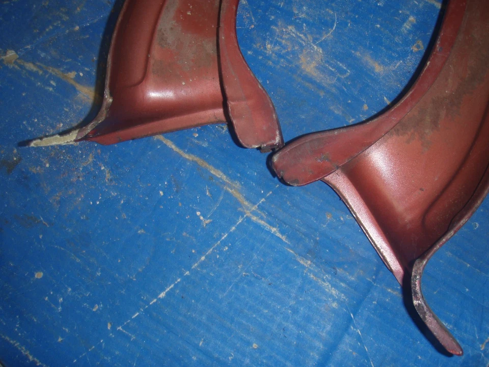 Pontiac 61 62 Catalina 1961 1962 interior un pilar parabrisas moldura bisel Foto 4 de 4