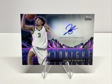 2023-24 Topps Midnight - Rookie  Signatures Julian Strawther #RHS-JS (AU, RC)
