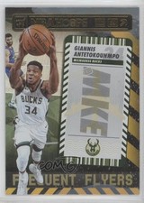2021 Panini NBA Hoops Frequent Flyers Holo Winter Giannis Antetokounmpo #2 0w6