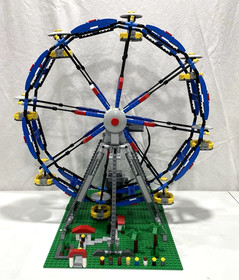 LEGO 4957 Ferris Wheel (3 in 1) 100% Complete w/Manuals & Extra Items, no box