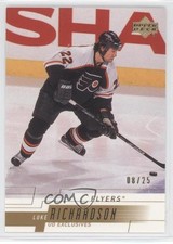 2000-01 Upper Deck Exclusives Gold 8/25 Luke Richardson #360 1y7