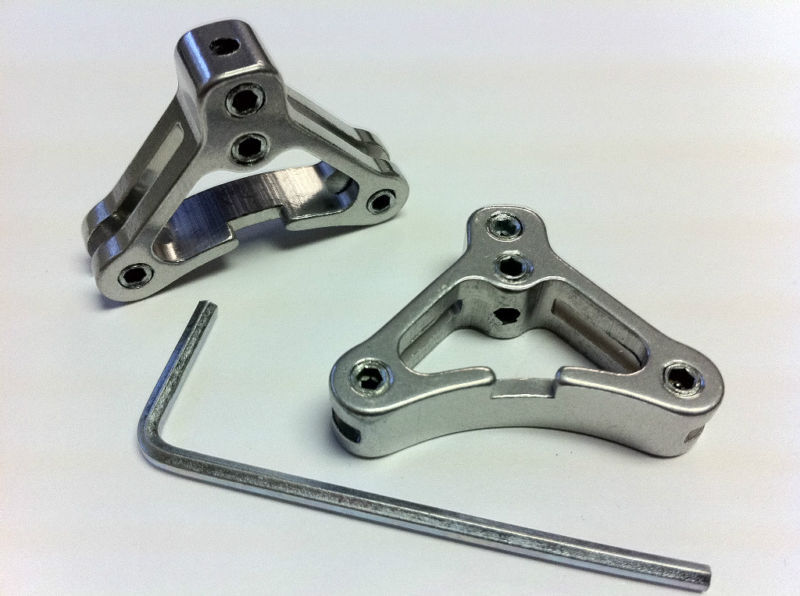 2 AVID Tri-Dangle cantilever brake cable hangers silver | eBay 2 AVID Tri-Dangle cantilever brake cable hangers silver | eBay