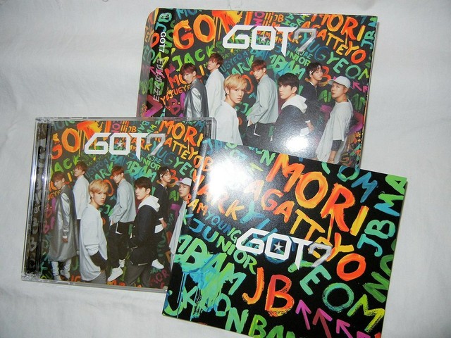 USED GOT7 Moriagatteyo W DVD 1st Limited Edition Type B Japan 