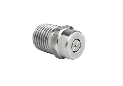 PWPUK Pressure Washer Jet Wash Nozzles 1/4"M Stainless Steel Angles 0° 15° 25° & 40°