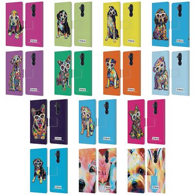 OFFICIAL P.D. MORENO DOGS LEATHER BOOK WALLET CASE COVER FOR NOKIA PHONES