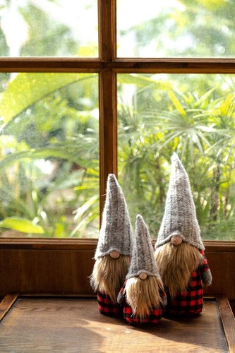 3PC Christmas Gnomes: Swedish Tomte Nisse Plush, Collectible Decor & Party Gifts - Picture 4 of 9