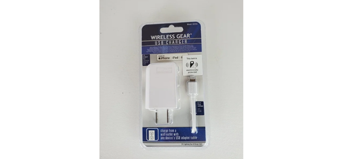 Wireless Gear AC Charger with charging cable i-Device compatible - Picture 2 of 3