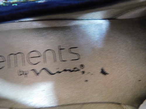 ELEMENTS BY NINA WOMEN'S DRESS / PARTY SHOES BLACK 7.5M RARE FIND - Picture 8 of 8