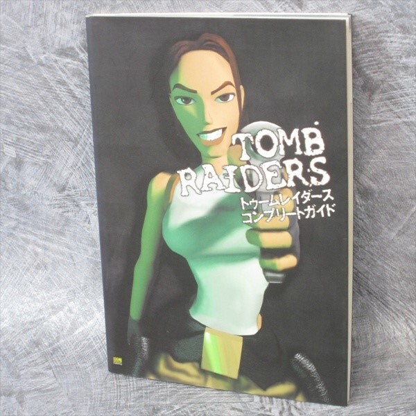 TOMBRAIDERパンフレット TOMB RAIDERS RAIDER Complete Guide PS Sega Saturn Japan Book 2000