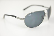 Ray-Ban aviator sunglasses RB 3393 004/87 64-14 120 3N Gunmetal pilot