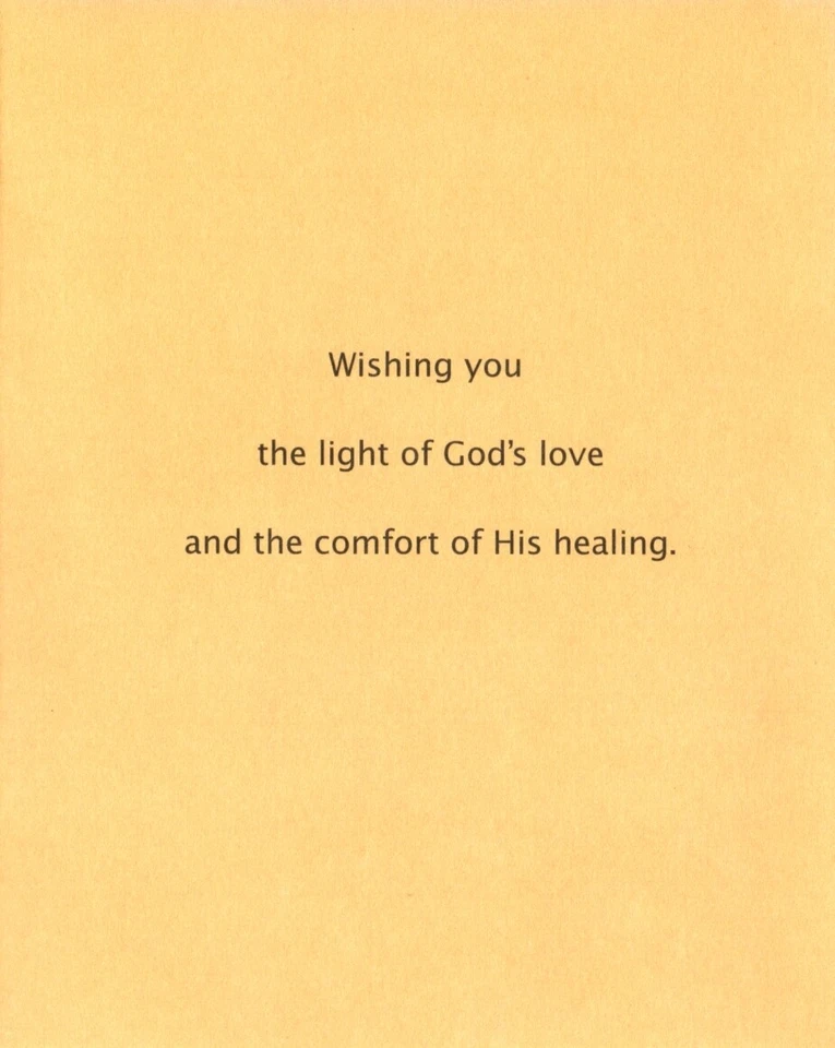 Get Well Soon Blessings & God's Healing Love Prayers Hallmark Greeting Card - Image 2 of 3