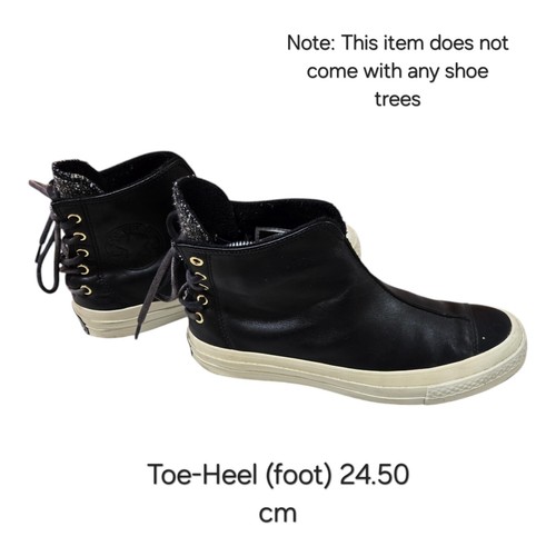 Converse All Star Chuck Taylor CTAS 70 Punk Boots Womens Black Shoes 8 US, 39 EU - Picture 4 of 10