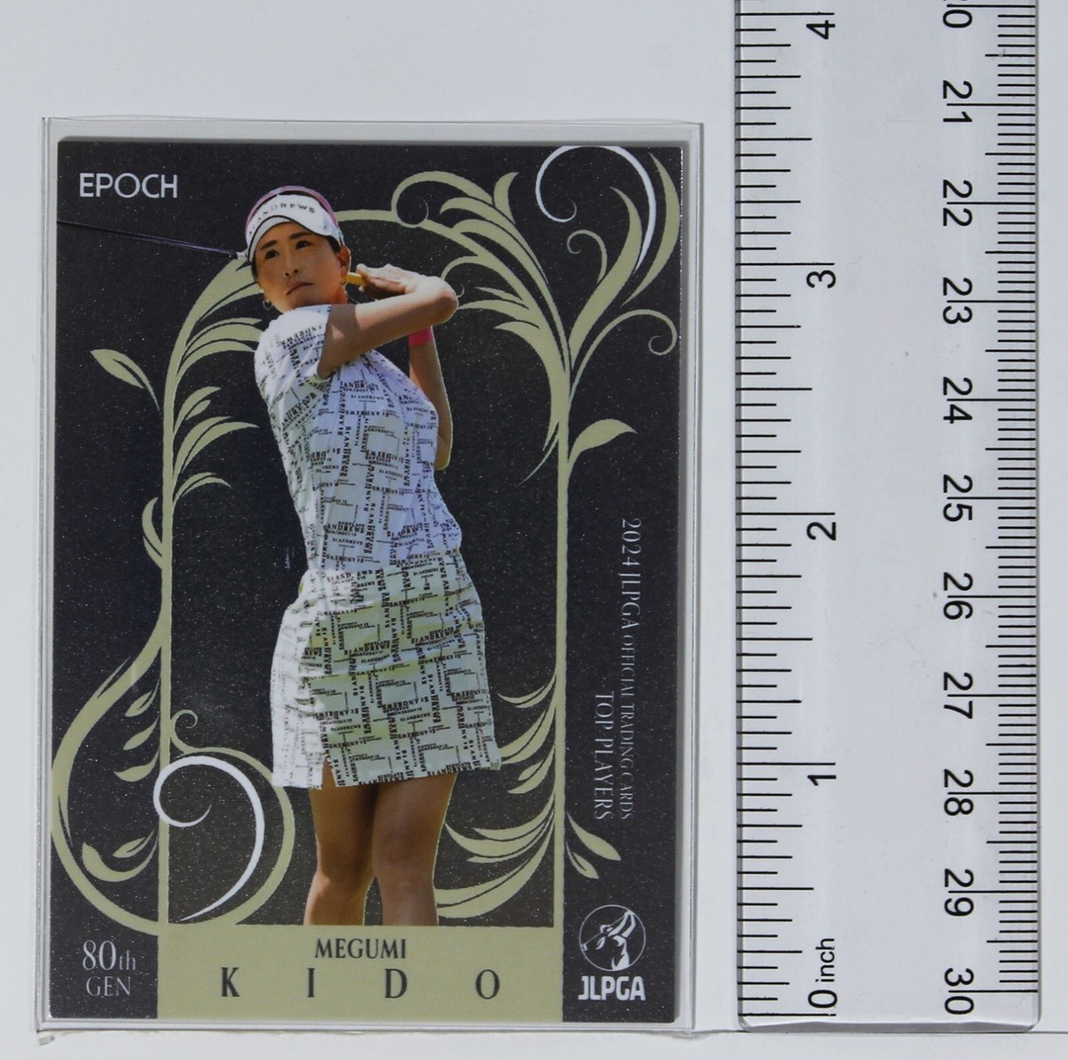 ダイタク　シブゴゴ カード MEGUMI KIDO - 2024 JLPGA Women's Professional Golf Trading Holo