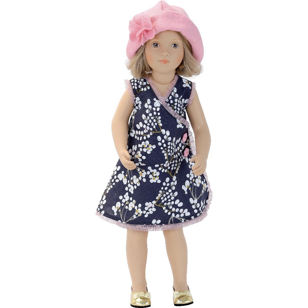 Poupée Starlette Adèle 44 cm Sylvia Natterer Petitcollin 614412 brune articulée