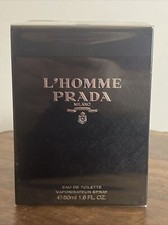 PRADA L'Homme Prada Eau de Toilette Spray 1.6fl oz/50ml Men's EDT NEW  SEALED