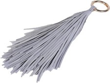 Women Leather Tassel Keychain Car Keyring Holder Bag Wallet Purse Decorations