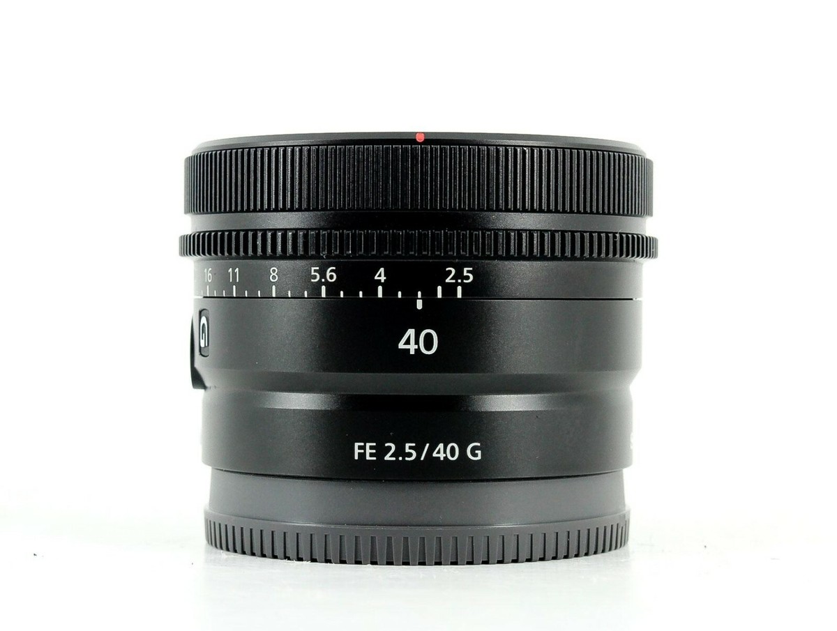 SONY FE 40mm F2.5 G／SEL40F25G Sony FE 40mm F2.5 G Full-Frame Ultra-Compact G Lens : Amazon