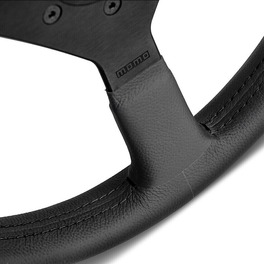 Greddy X MOMO Co-branded Paragraphs Monte Carlo 340MM/14 Inch Steering Wheel Black Leather Black Stitching I.202047940