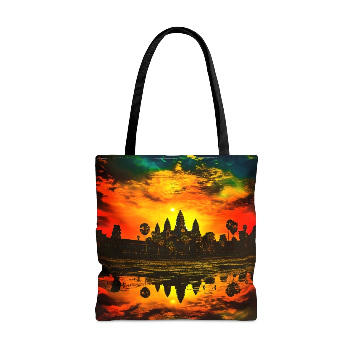 AOP Custom Print Tote Bag - Durable & Stylish Carryall-image