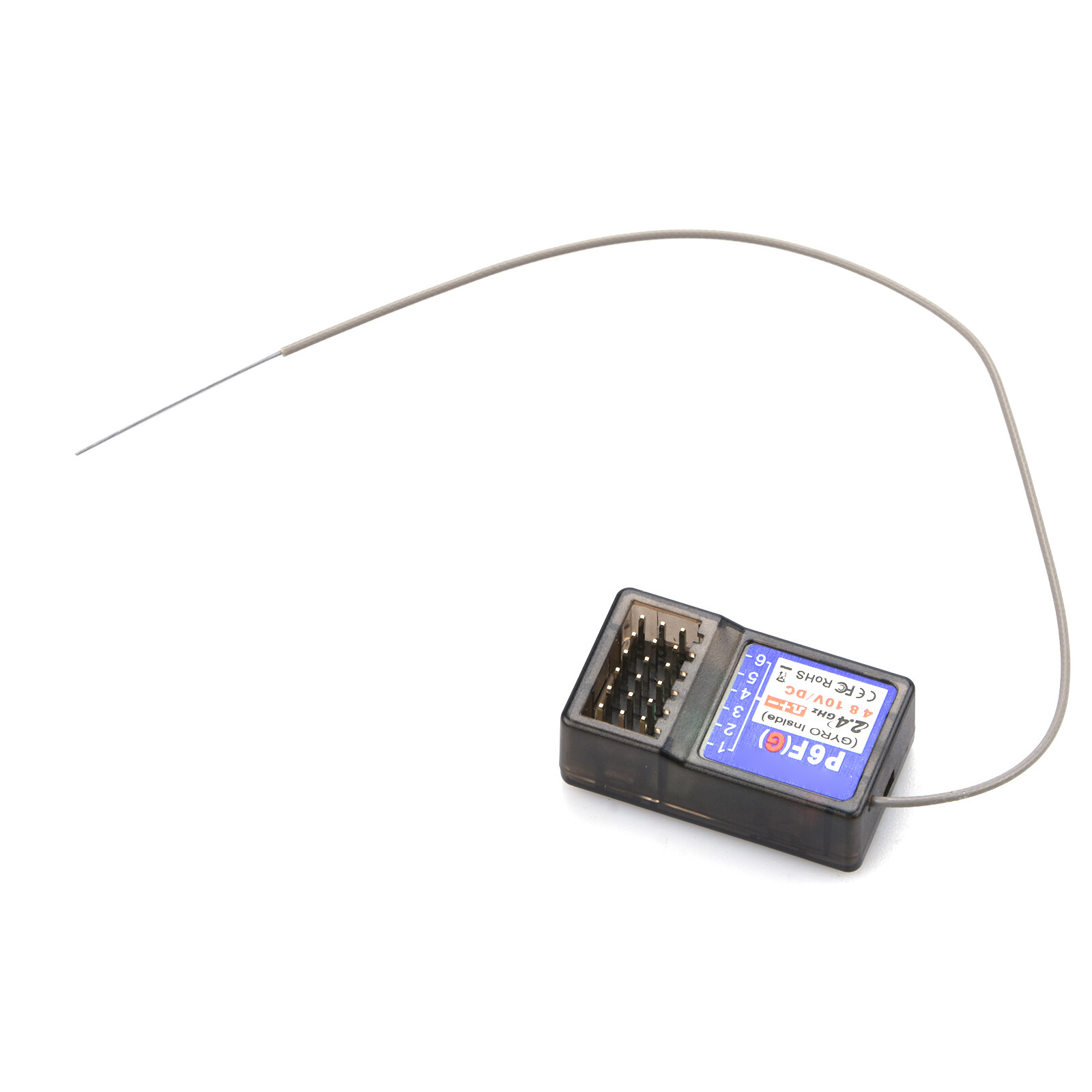 P6FG 2.4 Receiver with Gyro for DumboRC RC X6 Transmitter Remote Controller