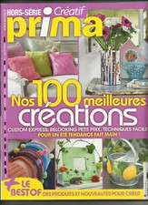 LIVRE COUTURE BIJOUX TRICOT BRODERIE MAISON  DECORATION  « PRIMA »
