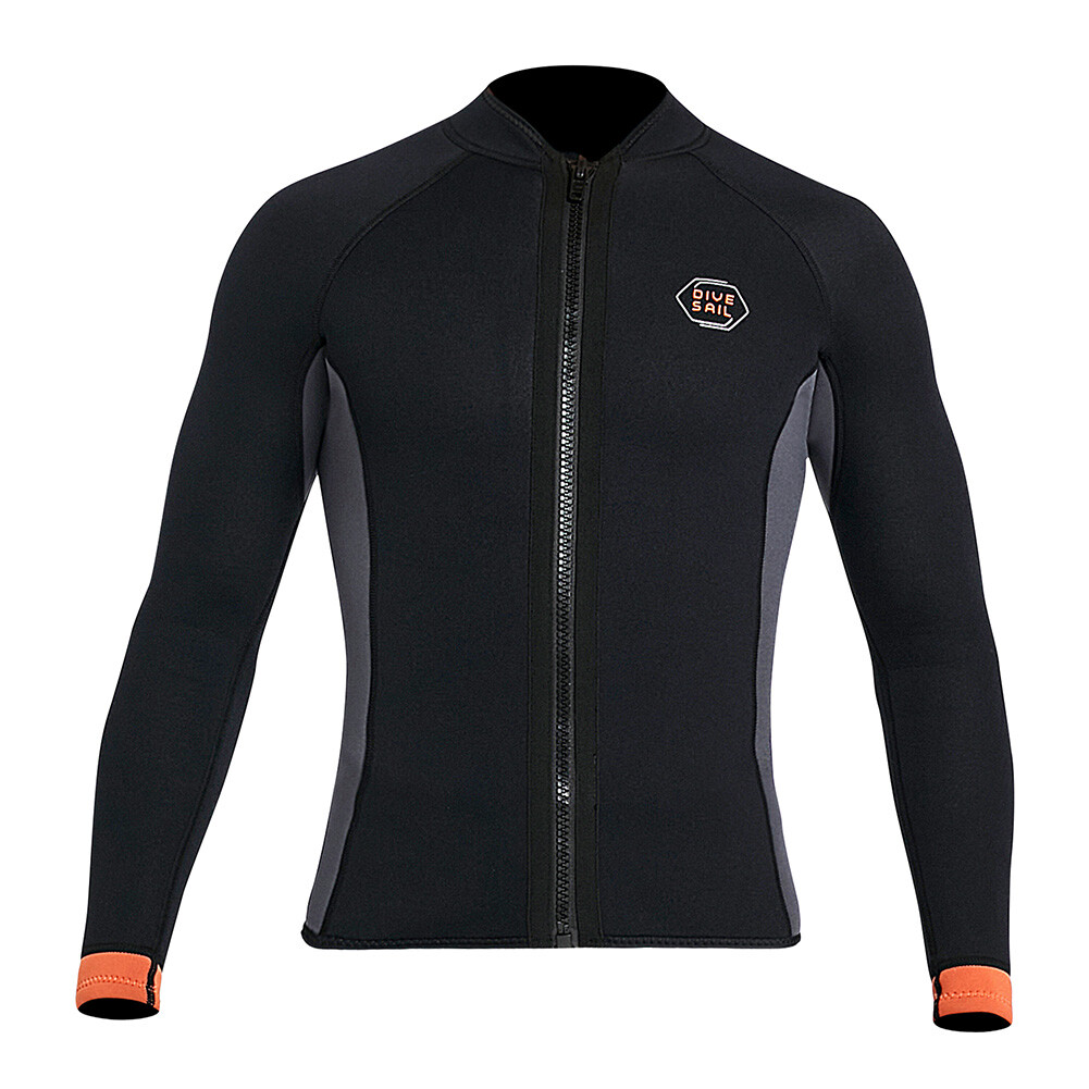 Men 3mm Neoprene Jacket Top Scuba Diving Wet Suit (M) eBay